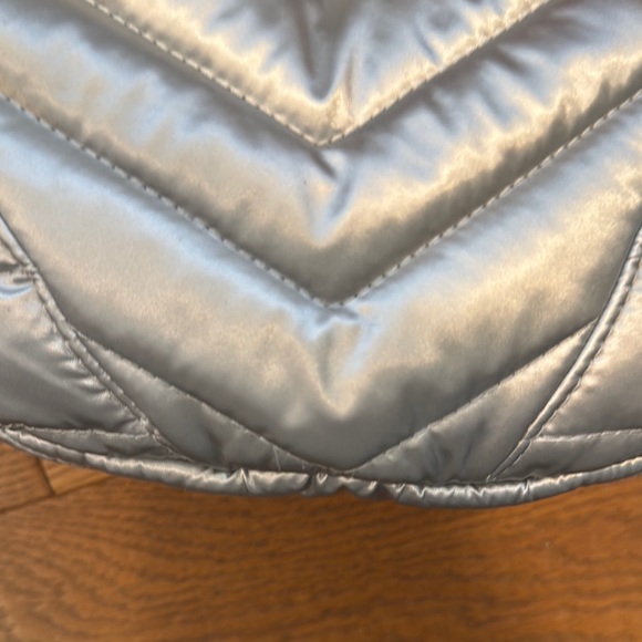 Think Royln Silver Quilted Crossbody Bag - Picture 7 of 13